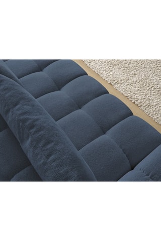 Rechte Slaapzetel Everest - Donkerblauw - 3 Zitplaatsen - Polyester - Slaapoppervlak 153 x 197 cm