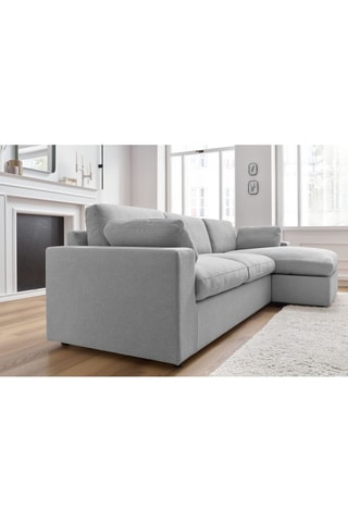 Hoekzetel Links/Rechts Belair - 
Lichtgrijs