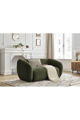 Zetel Celine - Groen - 2 Zitplaatsen - Stof