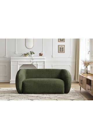 Zetel Celine - Groen - 2 Zitplaatsen - Stof