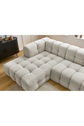 Hoekzetel links Cloud - Beige