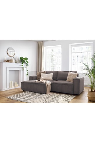 Hoekzetel Links Nihad - Taupe