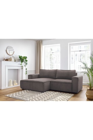 Hoekzetel Links Nihad - Taupe