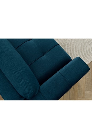 Slaapzetel Arsene - Blauw - Slaapoppervlak 190 x 155 cm