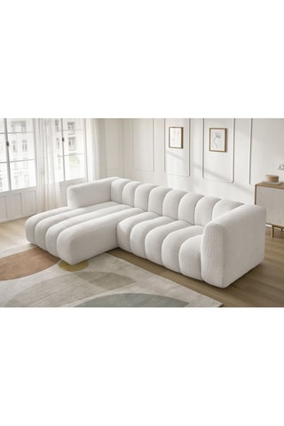 Hoekzetel Links Talia - Wit