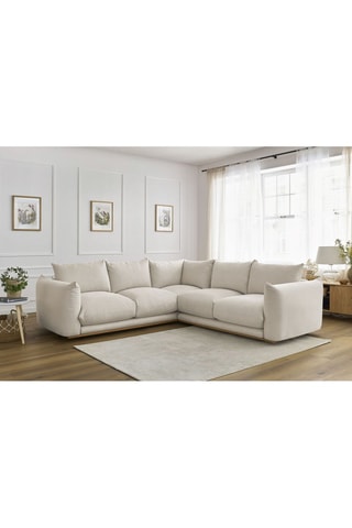 Hoekzetel Links/Rechts Ernest - Beige