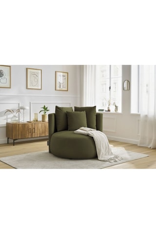 Fauteuil César - Vert