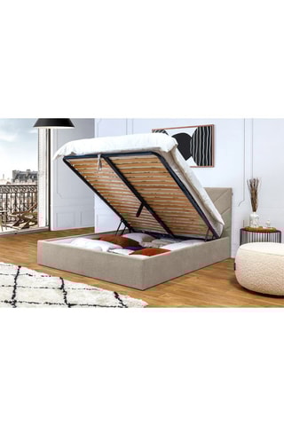 Lit-coffre Romane - Beige