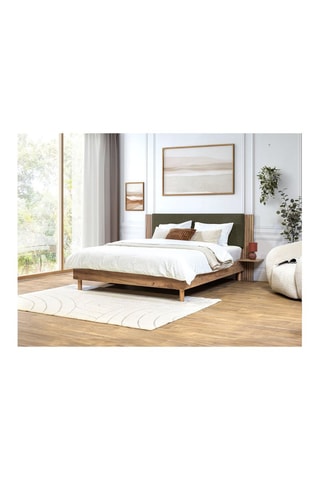 Lit avec sommier en bois Lior