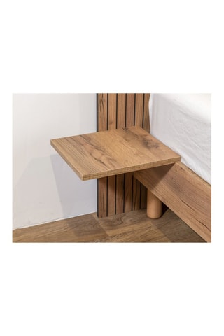 Lit avec sommier en bois Lior