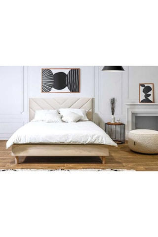 Bed Romane - Beige