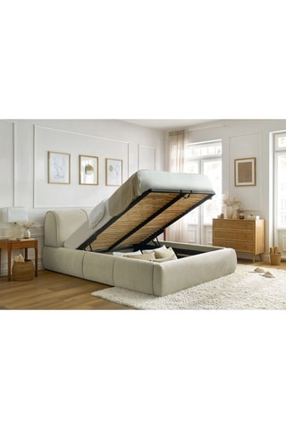 Opbergbed Vernon - Beige