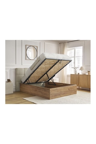 Opbergbed met Houten Bedbodem Kumo