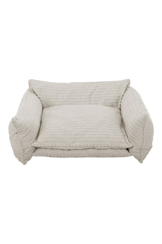 Hondenmand - Beige - Ribfluweel