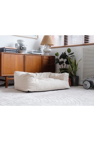 Panier pour chien Salto – Beige - En velours côtelé - XXL