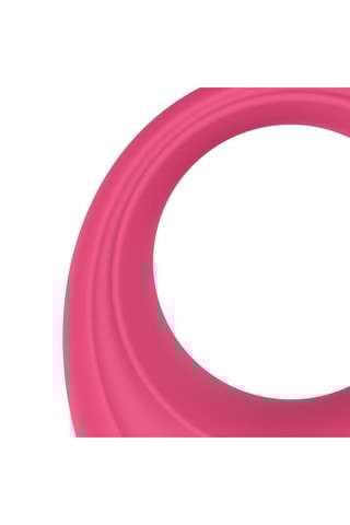 Anel peniano vibratório Leo - Rosa - 3 cm