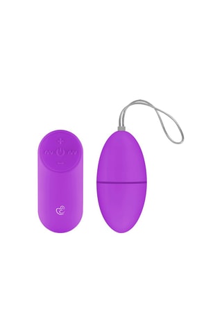 Ovo vibratório telecomandado waterproof  - Violeta - 3,5 cm