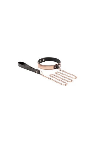 Conjunto BDSM 9 peças Dourado rosa e preto