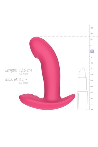 Vibrador portátil Ivy - Rosa - 11,5 cm