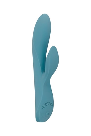 Vibrador Rabbit  Turquesa - 21 cm
