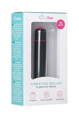 Vibrador Preto - 9 cm