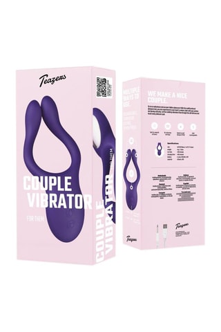 Vibrador Couples Violeta - 9 cm