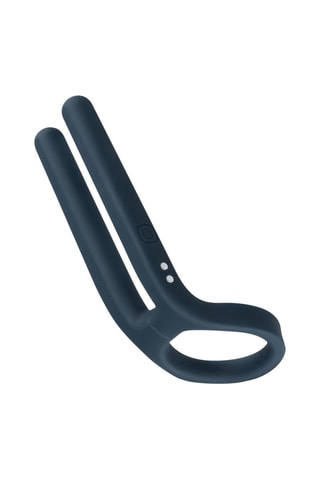 Anel peniano vibratório Boners & Ball Stimulator - Azul