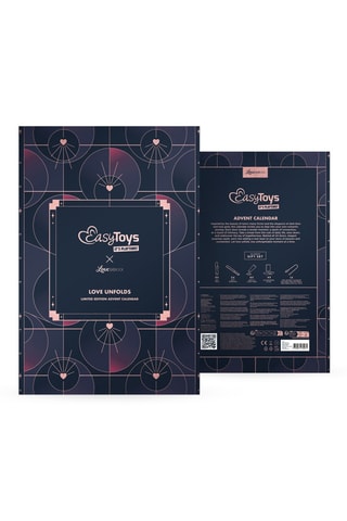 Calendário do advento erótico EasyToys Love Unfolds - 2,538 kg