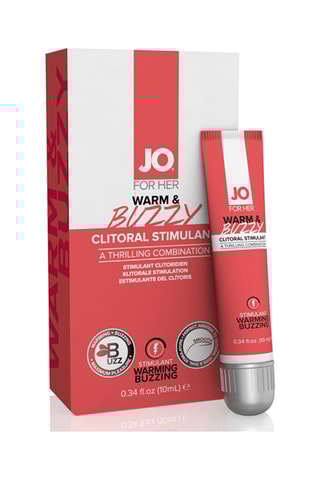 Gel clitóris System JO warm & buzzy - 10 ml