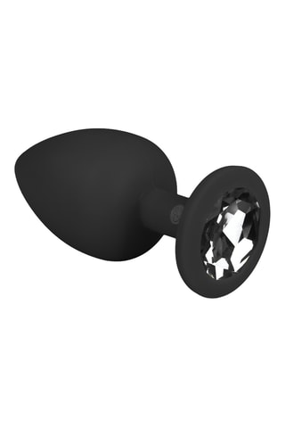 Plug anal- Preto - 10 cm