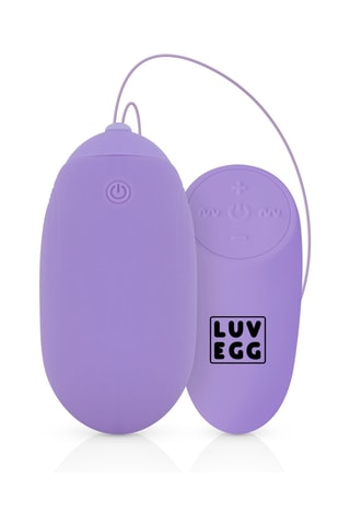 Ovo vibratório XL paars - Violeta - 16 cm