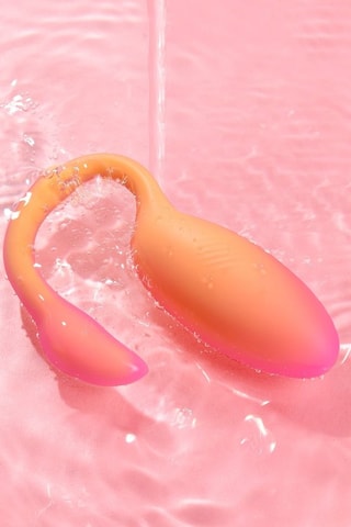 Ovo vibratório e treinador Kegel Magic Flamingo Max - Laranja - 11 cm