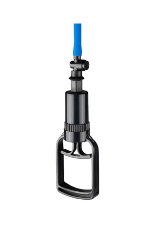 Bomba peniana transparente com pega - 262 g