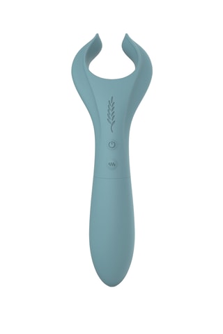 Vibrador Bloom Peônia - Verde - 19,2 cm