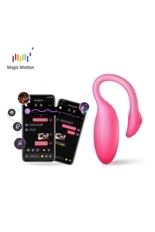 Ovo vibratório e treinador Kegel Magic Flamingo Max - Rosa