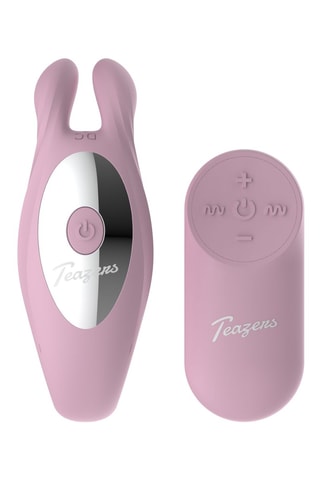 Vibrador para casal Bunny telecomandado - Rosa