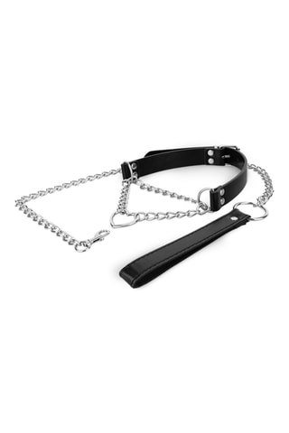 Colar com corrente - Preto