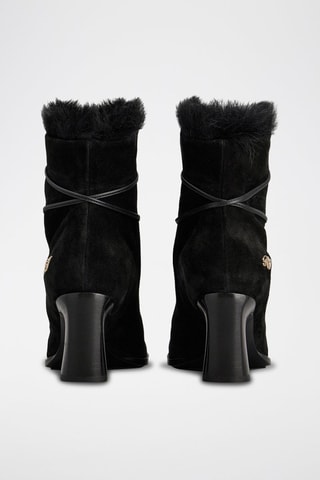 Bottines en cuir - Noir