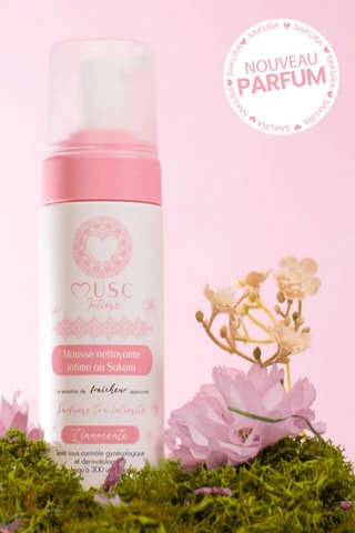 Mousse nettoyante intime au Sakura L'innocente - 150 ml