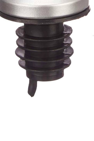 2 doseadores de aço inoxidável e funil