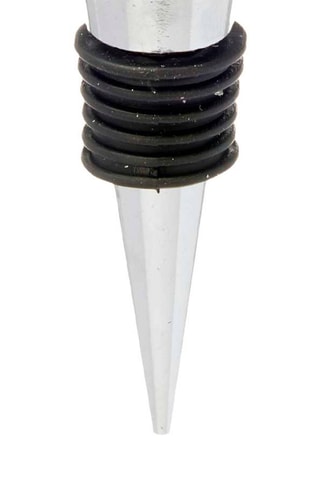 3 utensílios para vinho em aço inoxidável