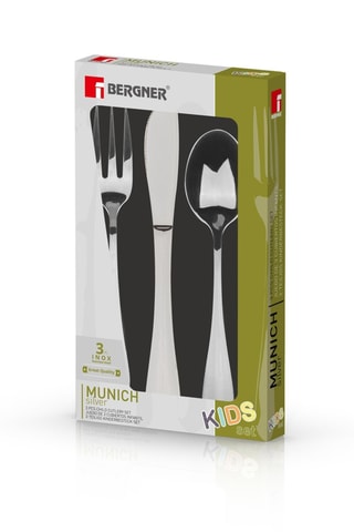 Talheres para criança em aço inoxidável