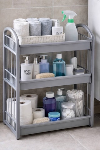 Estante em plástico sem BPA - 36 × 20,5 × 39,5 cm