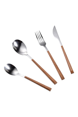 Faqueiro em aço inoxidável - 24 peças