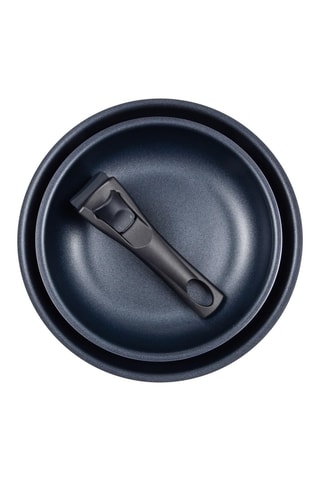 2 frigideiras e 1 cabo amovível - 24/28 cm