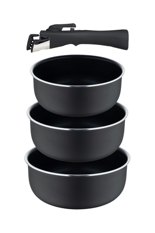 3 panelas e 1 cabo amovível - 16/18/20 cm