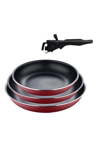 3 frigideiras com cabo amovível - 18/20/24 cm