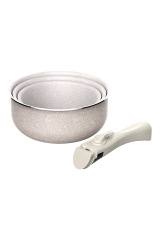 3 panelas e 1 cabo amovível