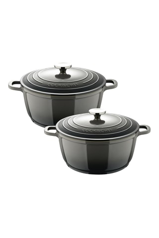 2 Stoofpannen - 2,5 en 4,4 l