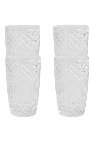 8 Kristallen Glazen - 38 cl